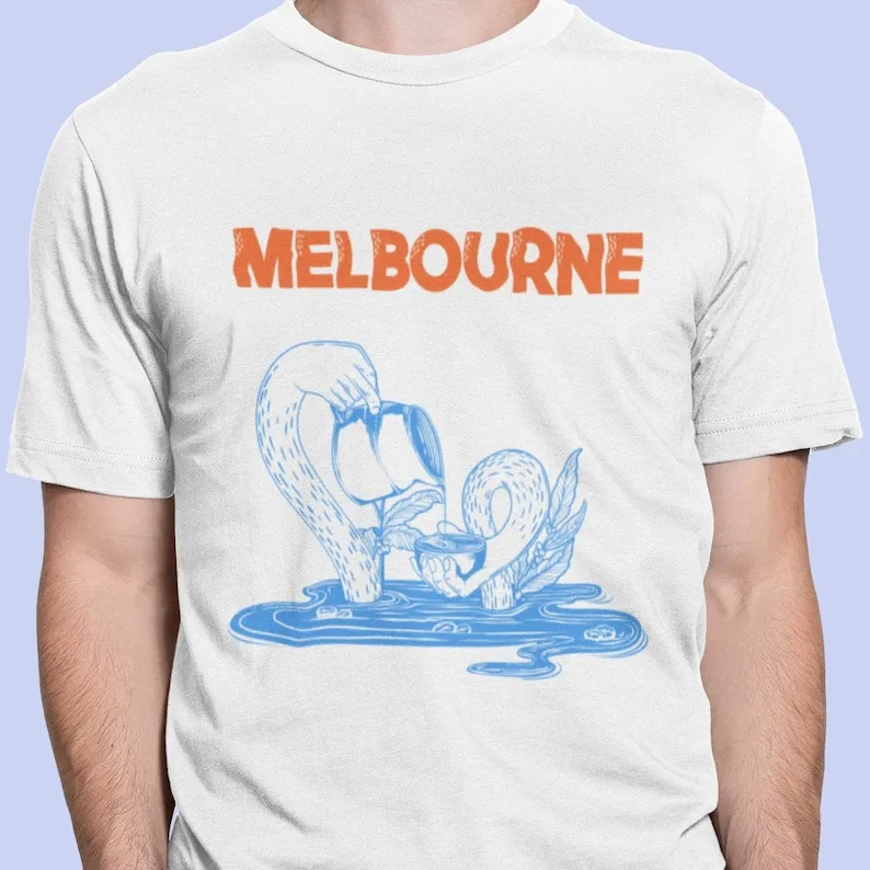 Футболка Мельбурн | Футболка Melbourne Coffee | Футболка бариста | Футболка для любителей австралийского кофе
Футболка Мельбурн | Футболка Melbourne Coffee | Футболка бариста | Футболка для любителей австралийского кофе