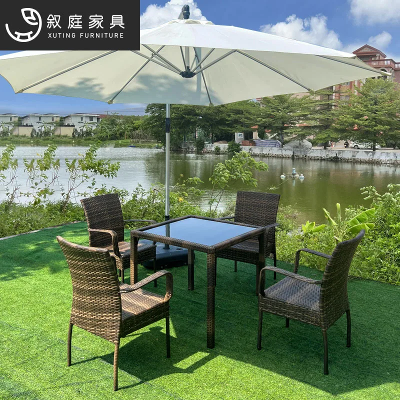 Outdoor waterproof sunscreen rattan chair furniture outdoor courtyard rattan chair living room hotel casual woven table and chai
Outdoor waterproof sunscreen rattan chair furniture outdoor courtyard rattan chair living room hotel casual woven table and chai