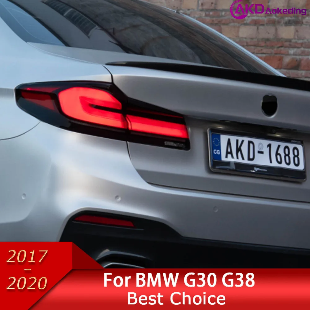 Автомобильные фары для BMW G30 G38 2018-2022, 5-серия, светодиодные автоматические задние фонари в сборе, обновление 2022, новейшие аксессуары для динамических сигнальных ламп
Автомобильные фары для BMW G30 G38 2018-2022, 5-серия, светодиодные автоматические задние фонари в сборе, обновление 2022, новейшие аксессуары для динамических сигнальных ламп