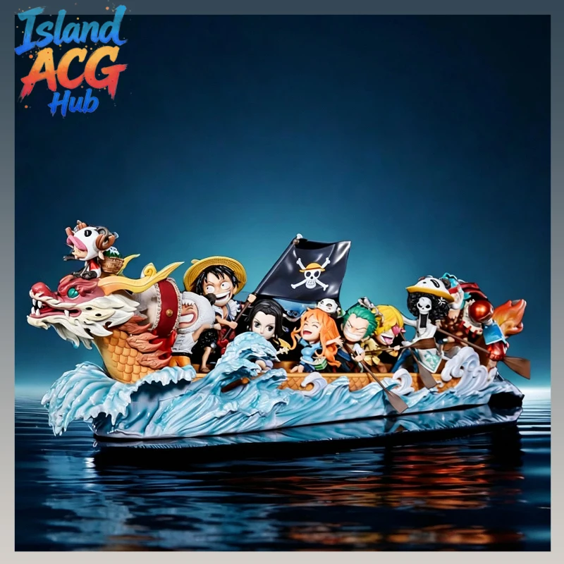 One Piece Luffy Zoro Sanji Chopper GK Dragon Boat Statue Straw Hat Pirates Anime Figure Model Collectible Toy Gift
One Piece Luffy Zoro Sanji Chopper GK Dragon Boat Statue Straw Hat Pirates Anime Figure Model Collectible Toy Gift