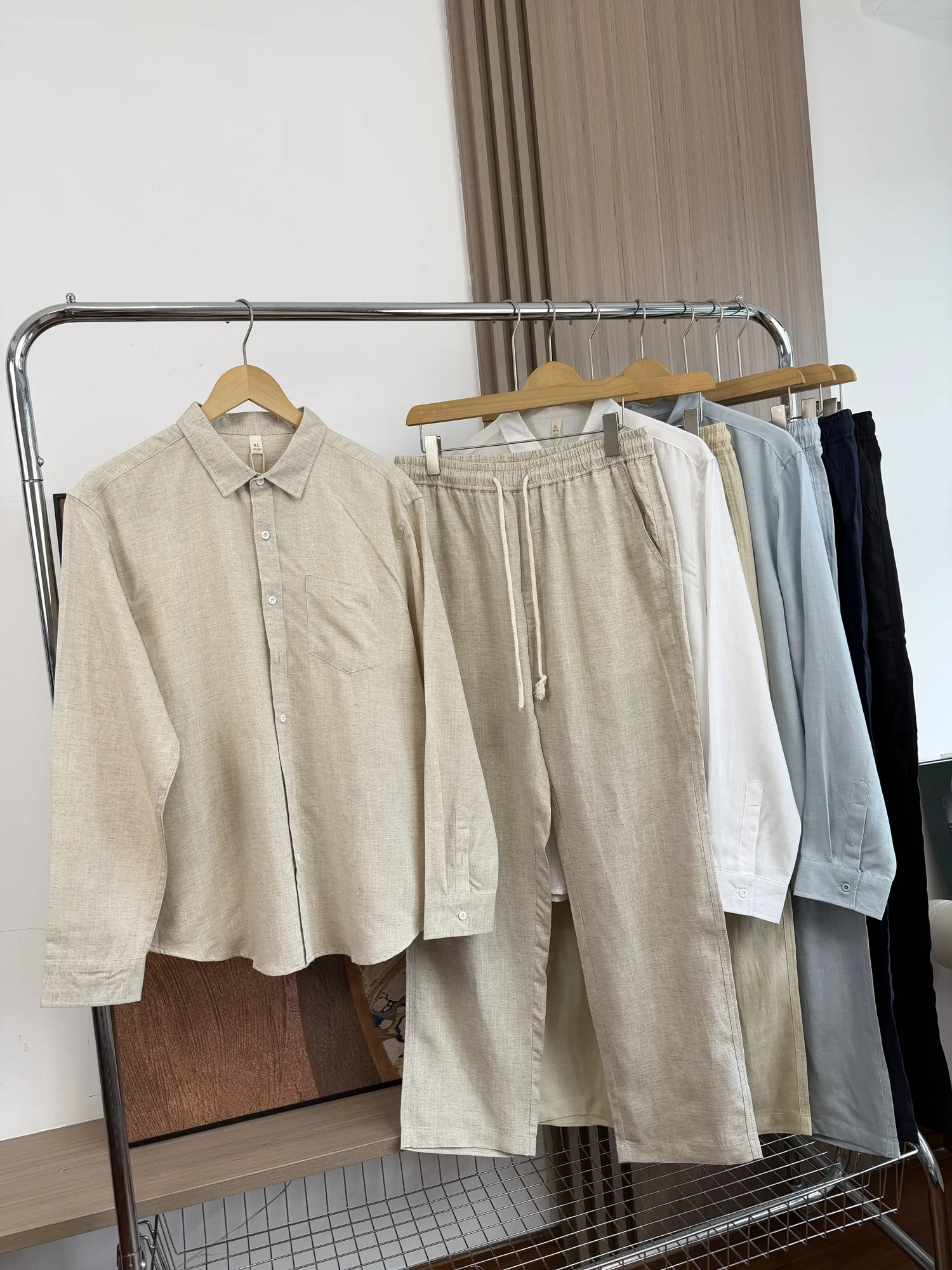 Natural Cool Feeling Linen Short Sleeve Shirt Men's Japanese Style Simple Single Pocket Easy Wear Affordable Summer Spring Shirt
Natural Cool Feeling Linen Short Sleeve Shirt Men's Japanese Style Simple Single Pocket Easy Wear Affordable Summer Spring Shirt