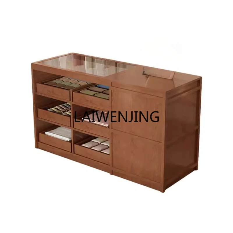 HLZ clothing store simple bar checkout page store small modern simple display cabinet reception desk
HLZ clothing store simple bar checkout page store small modern simple display cabinet reception desk