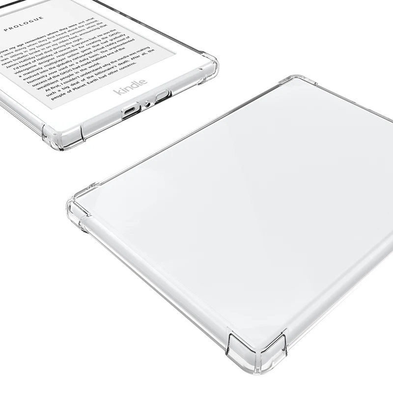 Transparent E-Book Reader Clear Protective Case TPU Back Cover For Kindle 8 Airbags Shockproof Protector Shell
Transparent E-Book Reader Clear Protective Case TPU Back Cover For Kindle 8 Airbags Shockproof Protector Shell