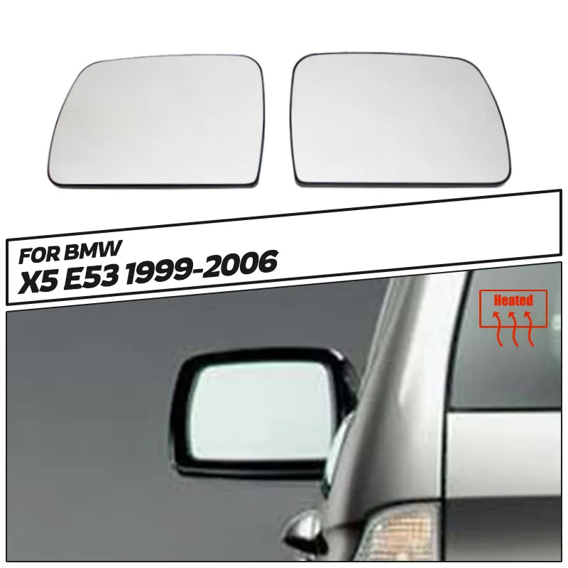 For BMW E53 X5 1999-2006 Heated Side Mirror Glass Side Mirror Lens Anti dizziness 51168408797 8408797
For BMW E53 X5 1999-2006 Heated Side Mirror Glass Side Mirror Lens Anti dizziness 51168408797 8408797
