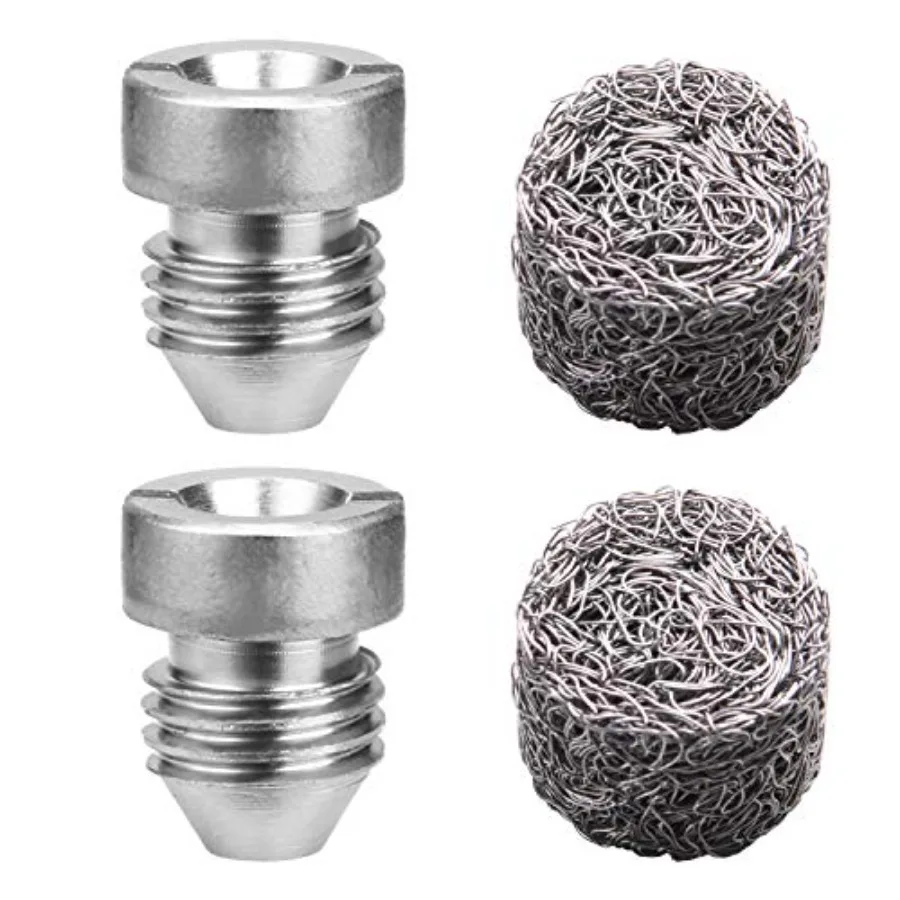 1.1 mm Orifice for Foam Cannon and Foam Maker, Replacement Thread Nozzle and Mesh Filter for Snow Foam Lance, 3000 PSI
1.1 mm Orifice for Foam Cannon and Foam Maker, Replacement Thread Nozzle and Mesh Filter for Snow Foam Lance, 3000 PSI