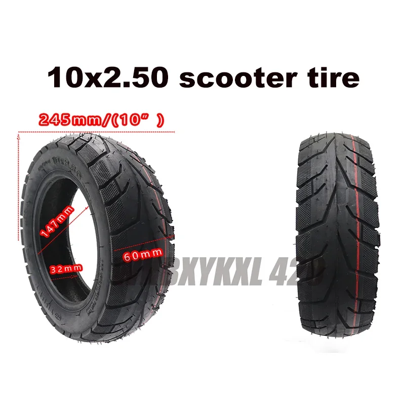 Шины для скутера 10x2,50 TUOVT, подходящие для 10-дюймового скутера с электродвигателем, надувные нескользящие задние устойчивые нейлоновые шины
Шины для скутера 10x2,50 TUOVT, подходящие для 10-дюймового скутера с электродвигателем, надувные нескользящие задние устойчивые нейлоновые шины