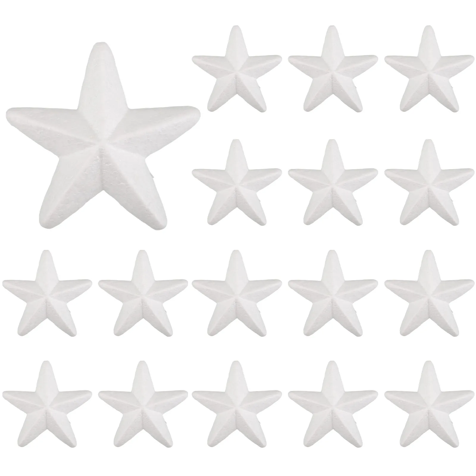50 Pcs Five Pointed Star Foam Balls Crafts for Kids School Project Supplies Star Shaped Diy Decorations White Craft Foam
50 Pcs Five Pointed Star Foam Balls Crafts for Kids School Project Supplies Star Shaped Diy Decorations White Craft Foam