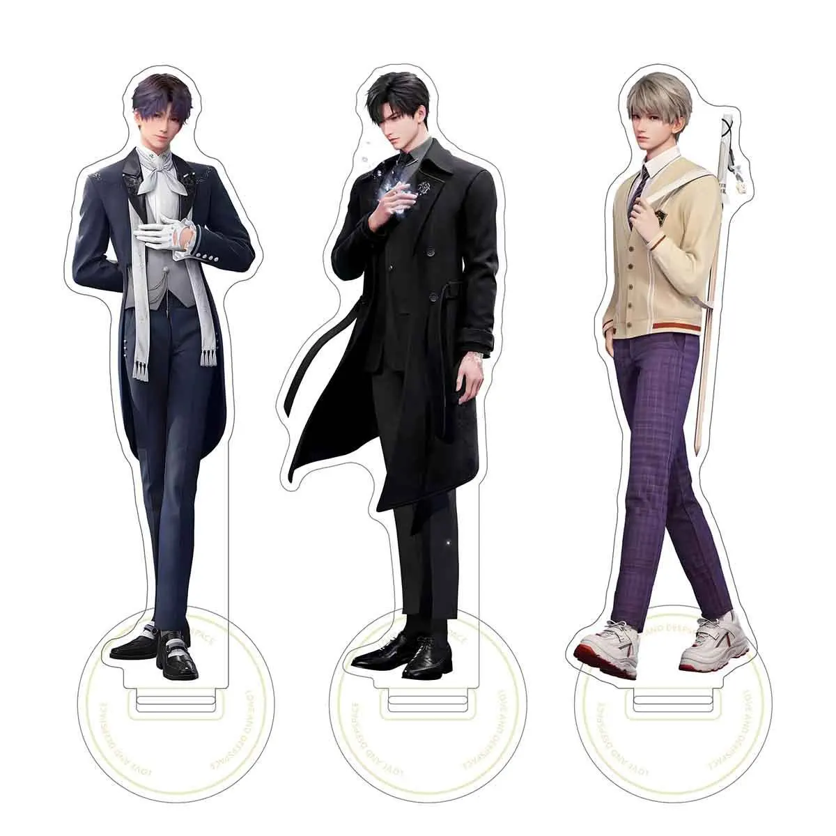 Game Love And Deepspace Acrylic Pendant Figure Gift Jewelry Stand Model Plate Fans Key Chain Badge Cartoon Desk Decoration
Game Love And Deepspace Acrylic Pendant Figure Gift Jewelry Stand Model Plate Fans Key Chain Badge Cartoon Desk Decoration