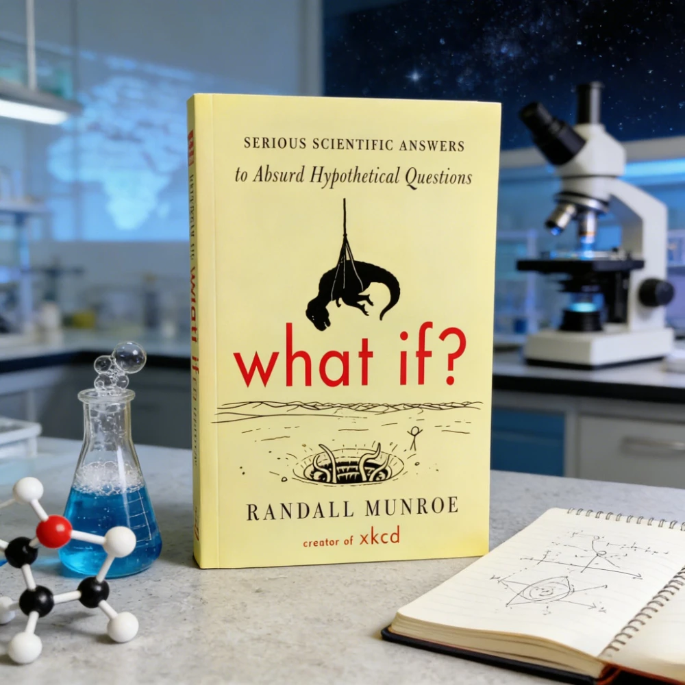 What If: A Fun Science Popularization Book by Munro, Using Rigorous Science to Answer Absurd Assumptions