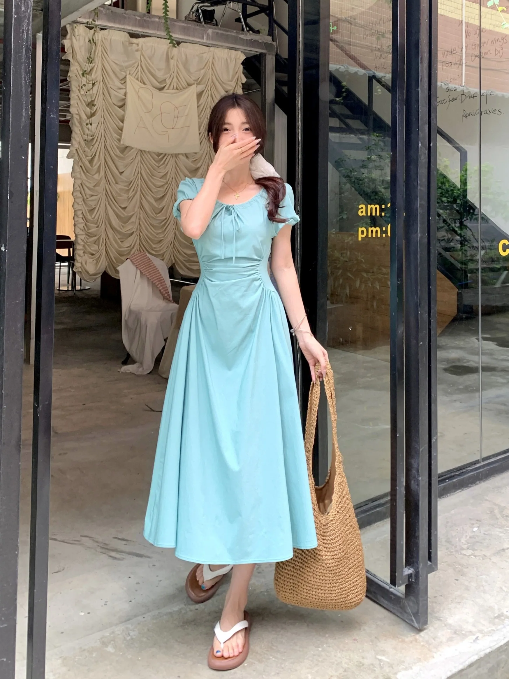 Summer 2026 plus Size Belted Waist Dress Fashionable Holiday Style Cover up Slimming Long A-Line Skirt for plus Size Women
Summer 2026 plus Size Belted Waist Dress Fashionable Holiday Style Cover up Slimming Long A-Line Skirt for plus Size Women