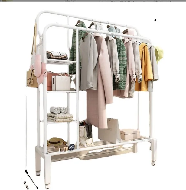 Metal Industrial Pipe Garment Rack Clothing Rack Heavy Duty Portable Clothes Rack for Clothing Store
Metal Industrial Pipe Garment Rack Clothing Rack Heavy Duty Portable Clothes Rack for Clothing Store