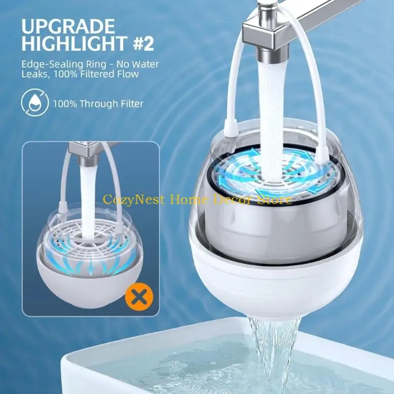 92MF Modern Shower Mount Water filter High Capacity For Long permanent Use
92MF Modern Shower Mount Water filter High Capacity For Long permanent Use