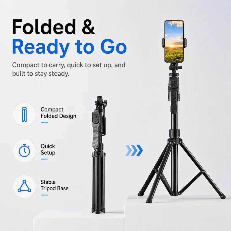 HX-190 1.8M Phone Tripod Stand for Live Streaming, Extendable Selfie Stick Tripod with Phone Holder, Portable Floor Stand for Tr
HX-190 1.8M Phone Tripod Stand for Live Streaming, Extendable Selfie Stick Tripod with Phone Holder, Portable Floor Stand for Tr