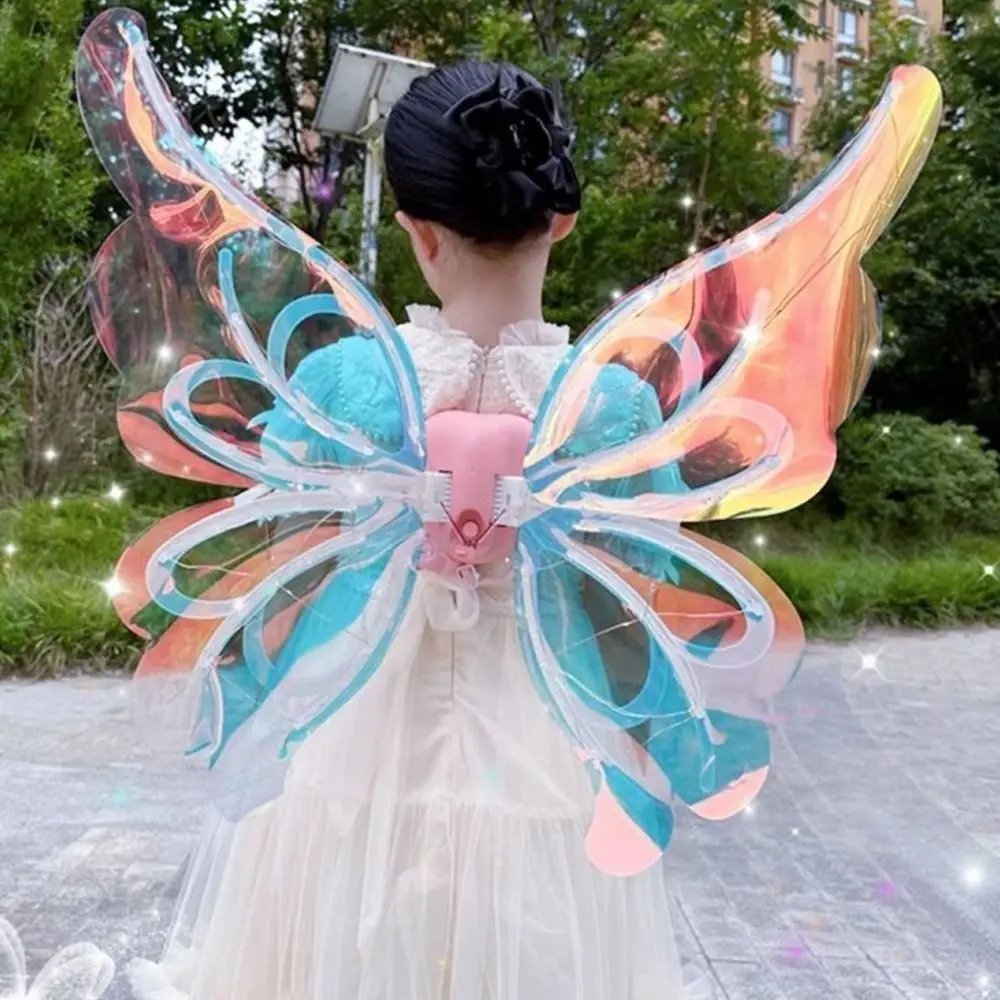 Creative LED Electric Butterfly Wings Fluttering Wings with Light Music Electric Elf Wings Costume Shimmering Adjustable Strap
Creative LED Electric Butterfly Wings Fluttering Wings with Light Music Electric Elf Wings Costume Shimmering Adjustable Strap