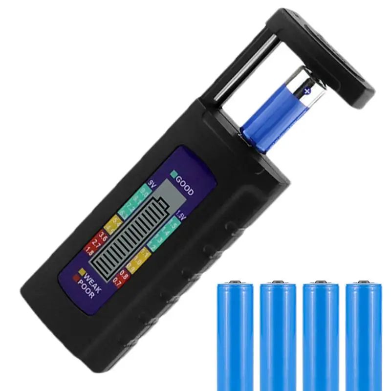 Small Battery Checker Battery Electricity Monitor Meter LCD Display Tester For AA AAA 9V 1.5V Button Cell Batteries Small
Small Battery Checker Battery Electricity Monitor Meter LCD Display Tester For AA AAA 9V 1.5V Button Cell Batteries Small