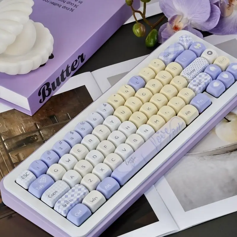 Girl theme PBT keycap hot sublimation MOA cute highly adaptable keyboard minimalist high value
Girl theme PBT keycap hot sublimation MOA cute highly adaptable keyboard minimalist high value