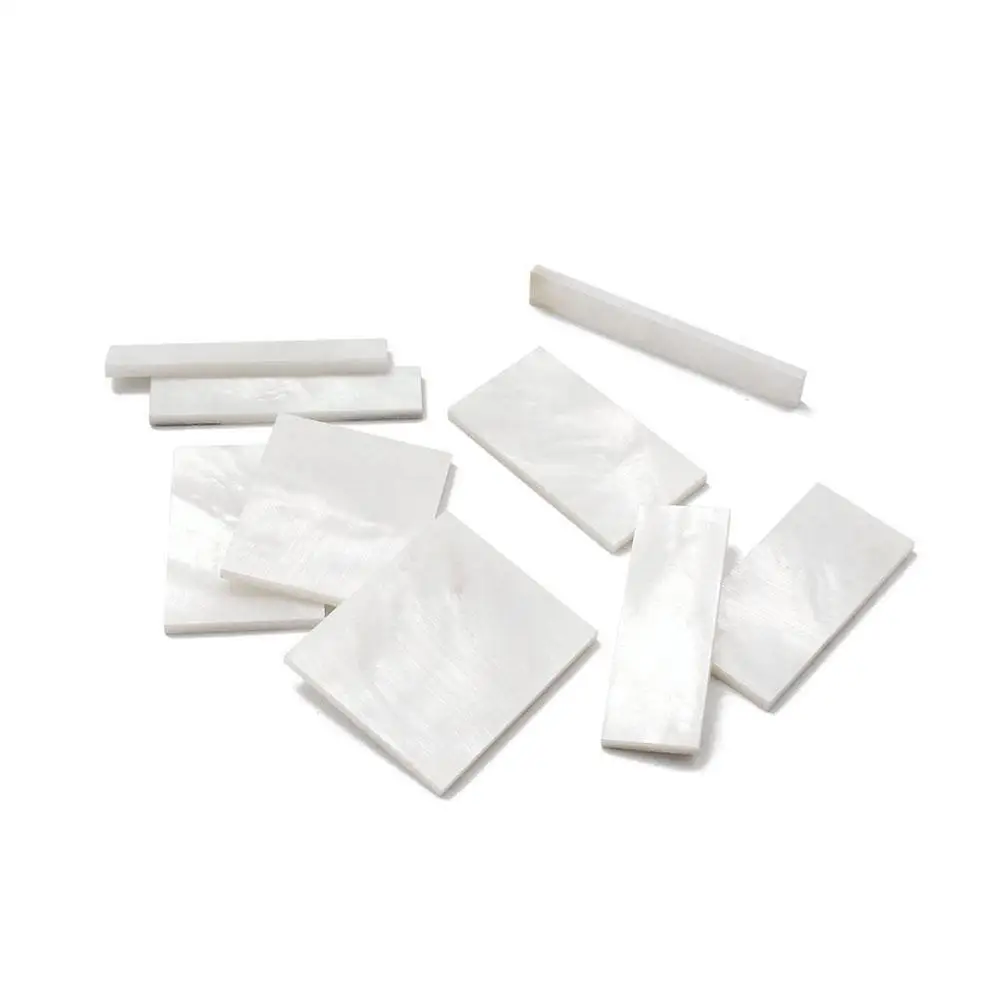 9PCS White Shell Guitar Inlays Fingerboard Fret Markers Assorted Sizes DIY Parts Fits Any Musical Instruments Decorative
9PCS White Shell Guitar Inlays Fingerboard Fret Markers Assorted Sizes DIY Parts Fits Any Musical Instruments Decorative