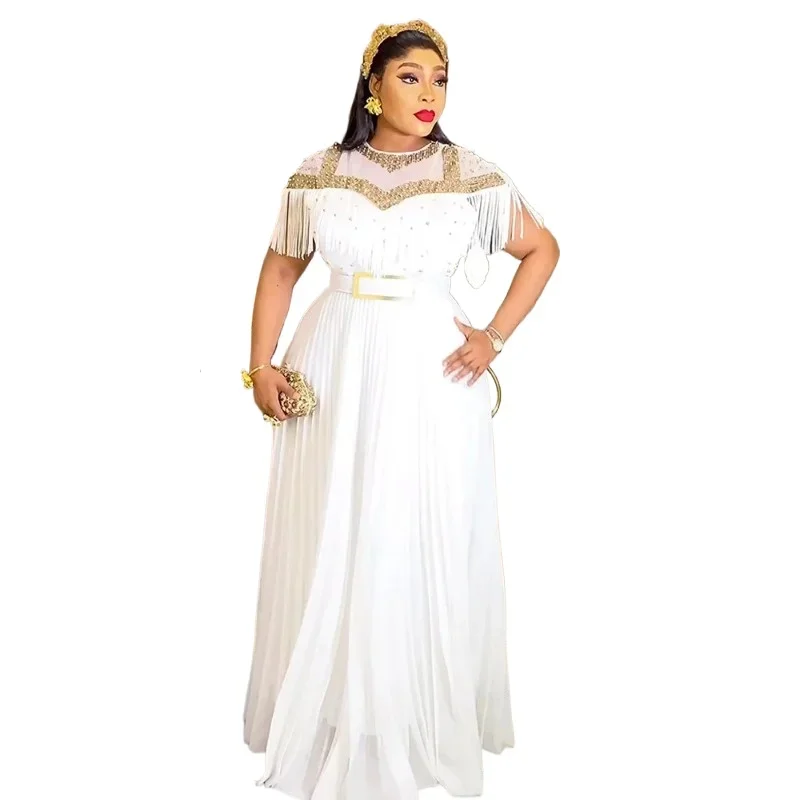 Plus Size African Party Dresses For Women 2025 New Fashion Dashiki Ankara Wedding Evening Gown Elegant Turkey Muslim Maxi Dress
Plus Size African Party Dresses For Women 2025 New Fashion Dashiki Ankara Wedding Evening Gown Elegant Turkey Muslim Maxi Dress