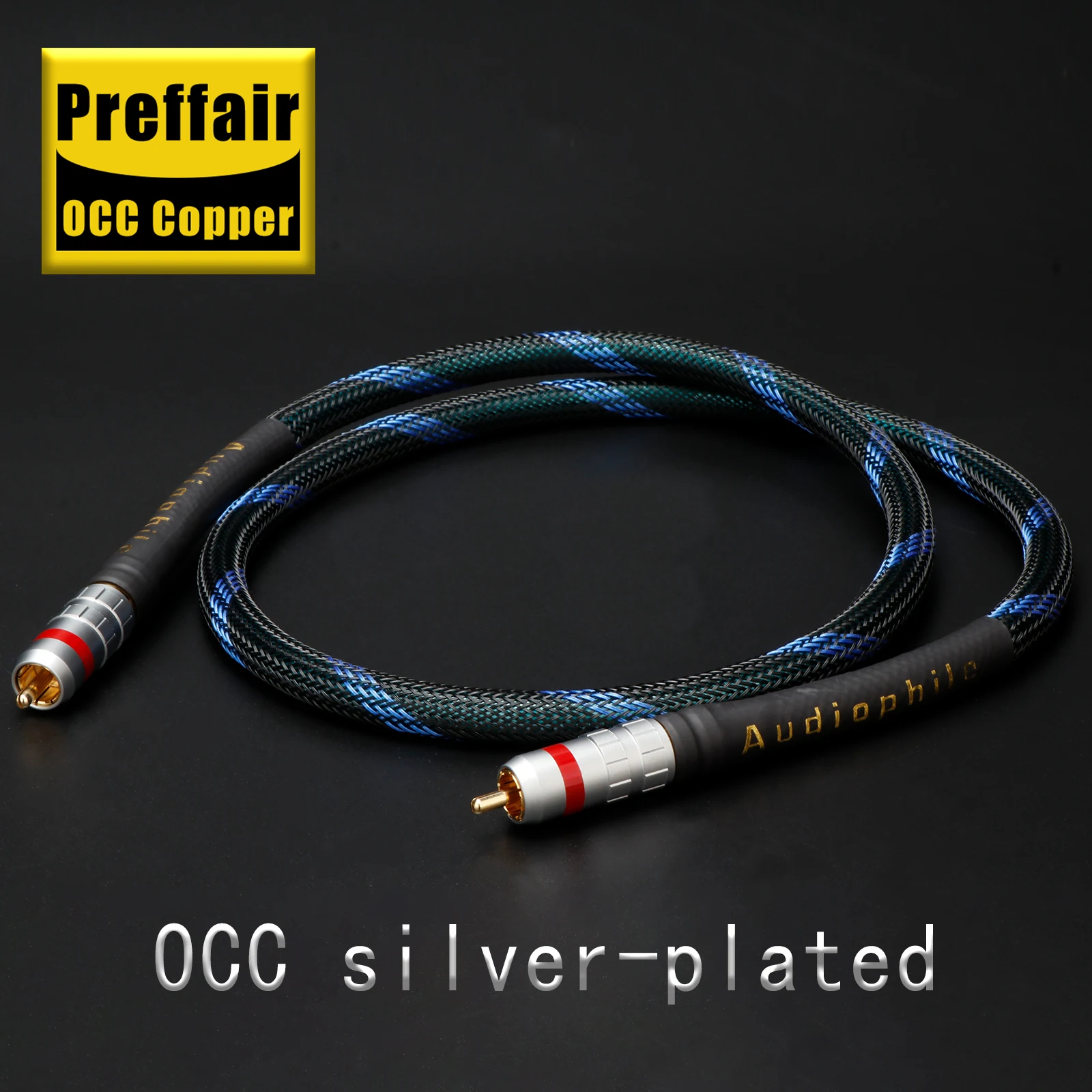 Preffair 8N OCC Silver Plated Hifi Coaxial Cable High Quality DAC 75Ω ohm Digital RCA signal Cable
Preffair 8N OCC Silver Plated Hifi Coaxial Cable High Quality DAC 75Ω ohm Digital RCA signal Cable
