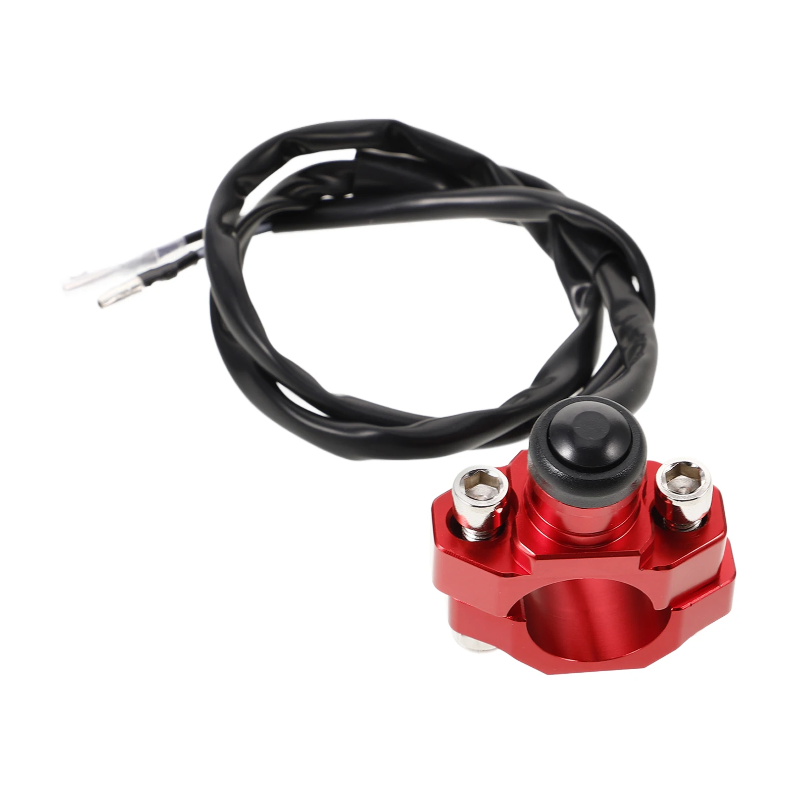 Chrome Emergency Shutdown Switch for ATV Motorcycle Handlebar Controls Red Aluminum Alloy Durable Start Button Easy Install
Chrome Emergency Shutdown Switch for ATV Motorcycle Handlebar Controls Red Aluminum Alloy Durable Start Button Easy Install