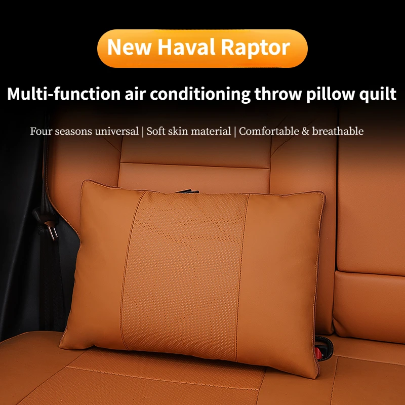 Для новой подушки Haval Raptor, многофункциональное одеяло с кондиционером, спальный артефакт, автомобильные подушки двойного назначения, аксессуары
Для новой подушки Haval Raptor, многофункциональное одеяло с кондиционером, спальный артефакт, автомобильные подушки двойного назначения, аксессуары