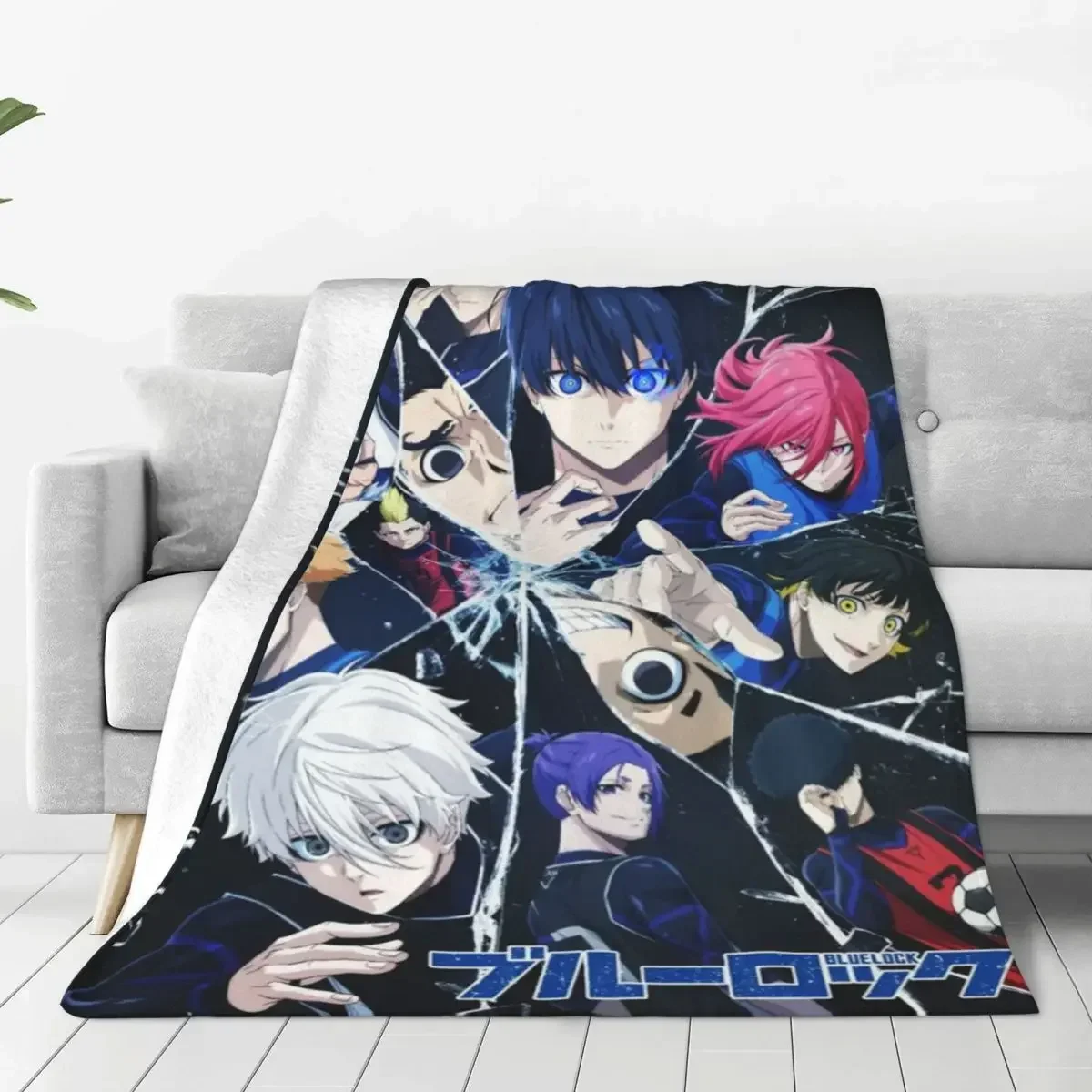 Blue Lock Anime Plaid Blanket Fleece All Season Cartoon Lightweight Thin Throw Blankets for Bedding Car Bedspreads
Blue Lock Anime Plaid Blanket Fleece All Season Cartoon Lightweight Thin Throw Blankets for Bedding Car Bedspreads