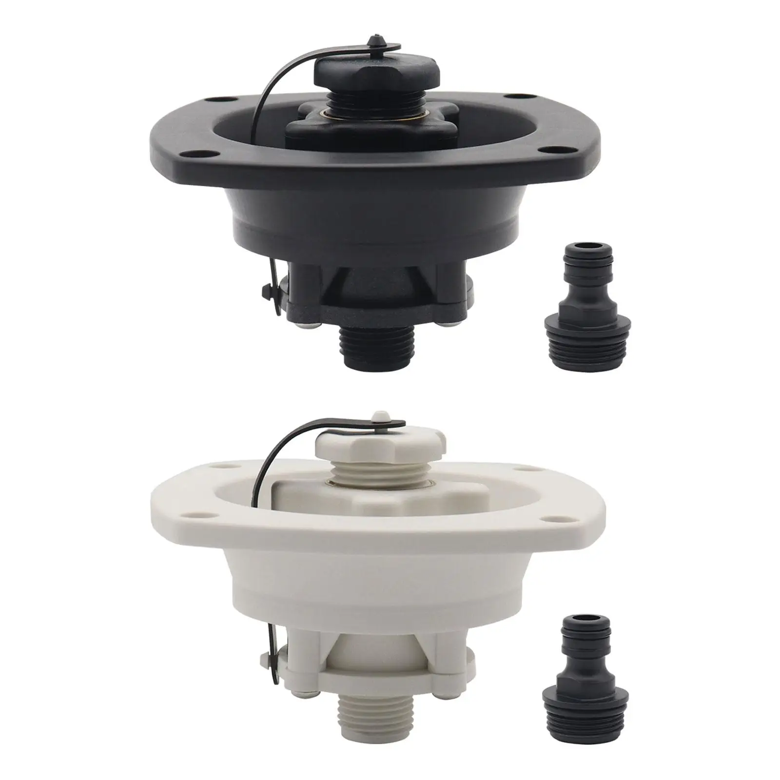 RV Water Fill Inlet with Check Gate Assembly Inlet Water Cap for Camping Motorhome Replaces Accessory
RV Water Fill Inlet with Check Gate Assembly Inlet Water Cap for Camping Motorhome Replaces Accessory