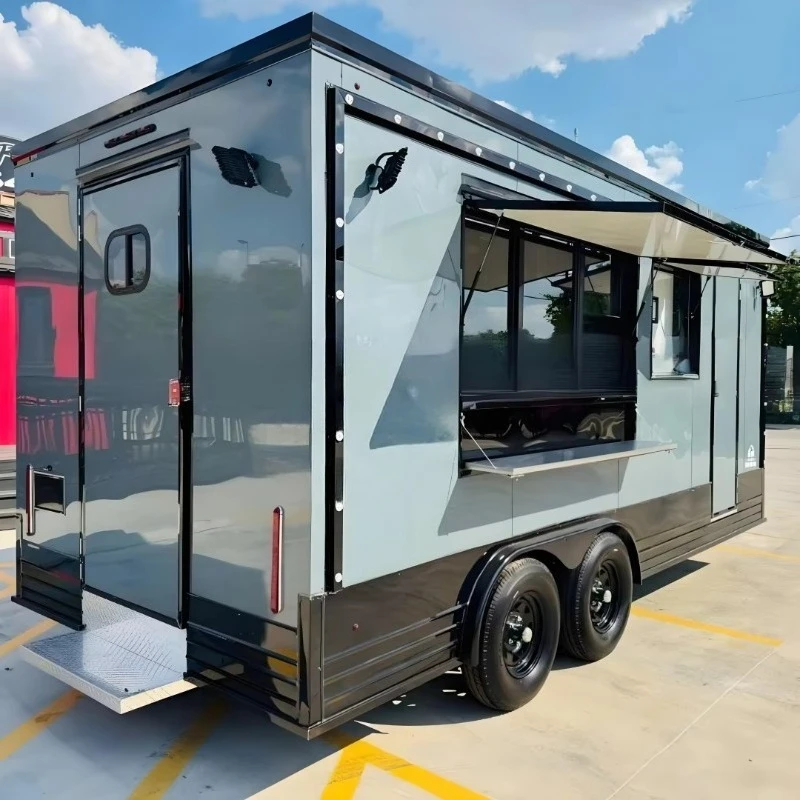 Custom Rust-Resistant Stainless Steel Hot Dog Food Truck for Sale in USA
Custom Rust-Resistant Stainless Steel Hot Dog Food Truck for Sale in USA