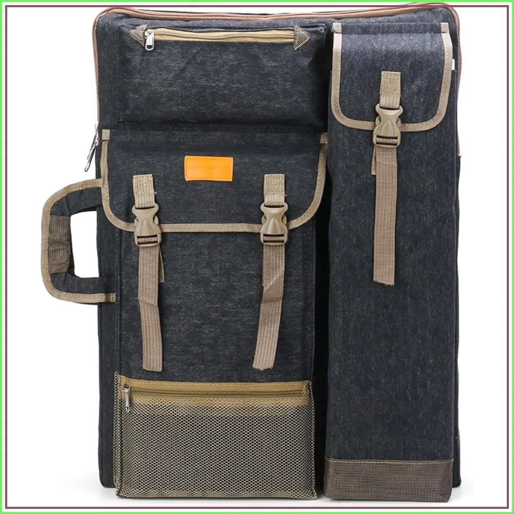 Large 26" x 19.5" Art Portfolio Case Canvas Backpack for Artists
Large 26" x 19.5" Art Portfolio Case Canvas Backpack for Artists