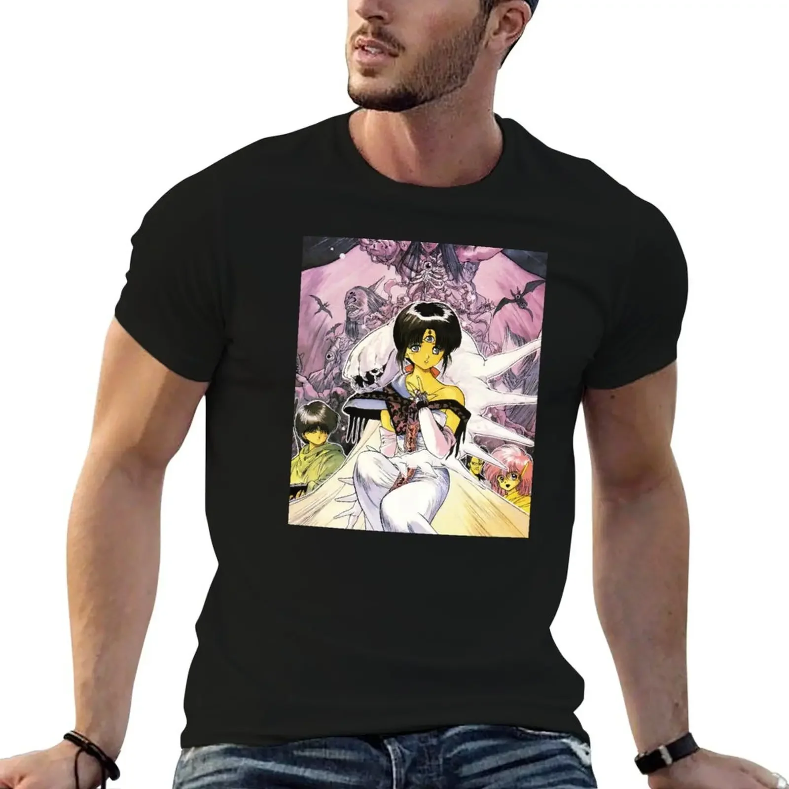 3x3 Eyes Old Anime T-Shirt vintage T-shirts oversize vintage clothes anime figures mens shirts graphic tee
3x3 Eyes Old Anime T-Shirt vintage T-shirts oversize vintage clothes anime figures mens shirts graphic tee