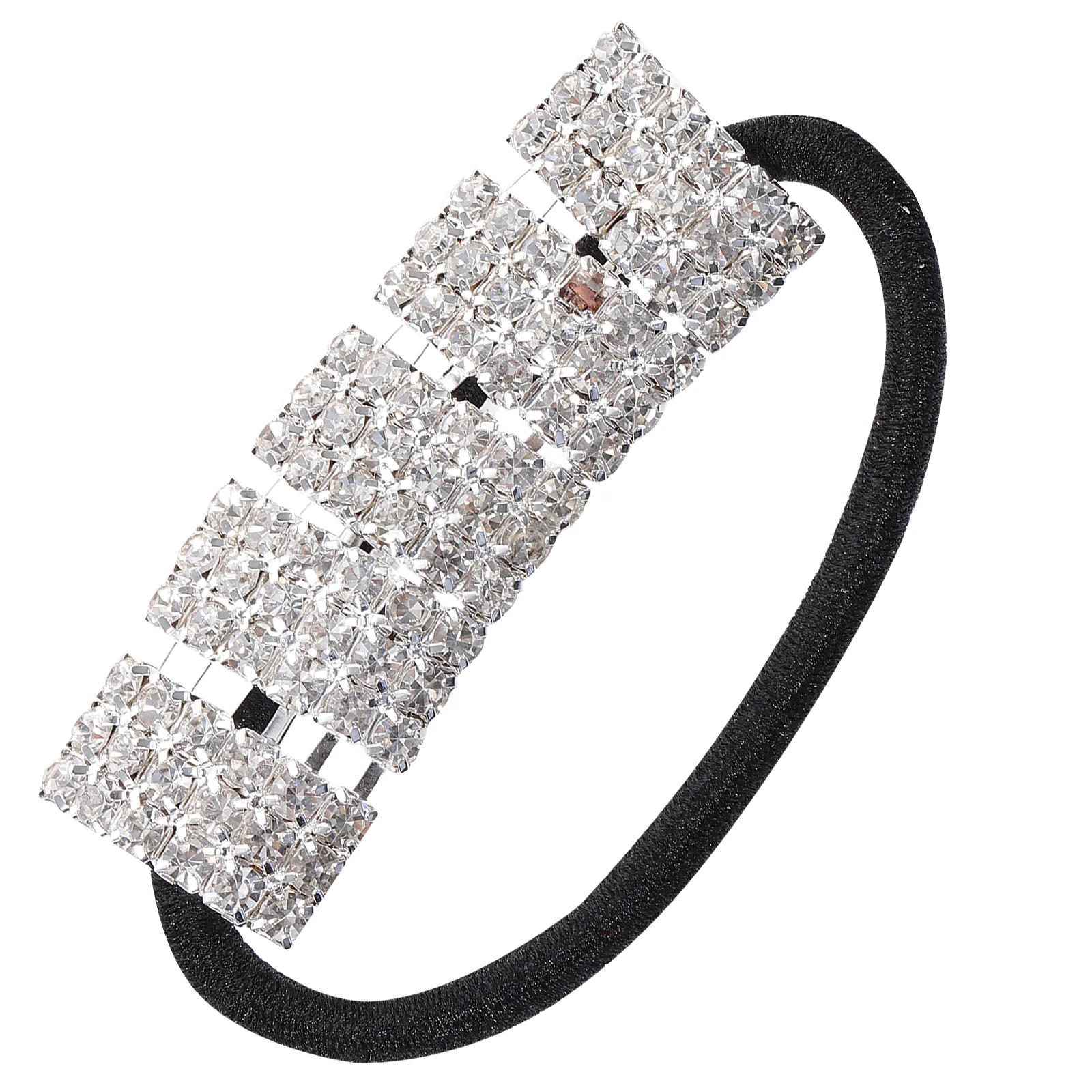 Girl Hair Accessories Rhinestone Tie Ponytail Holder Stretch Elastic Band Bracelet Women Women's
Girl Hair Accessories Rhinestone Tie Ponytail Holder Stretch Elastic Band Bracelet Women Women's