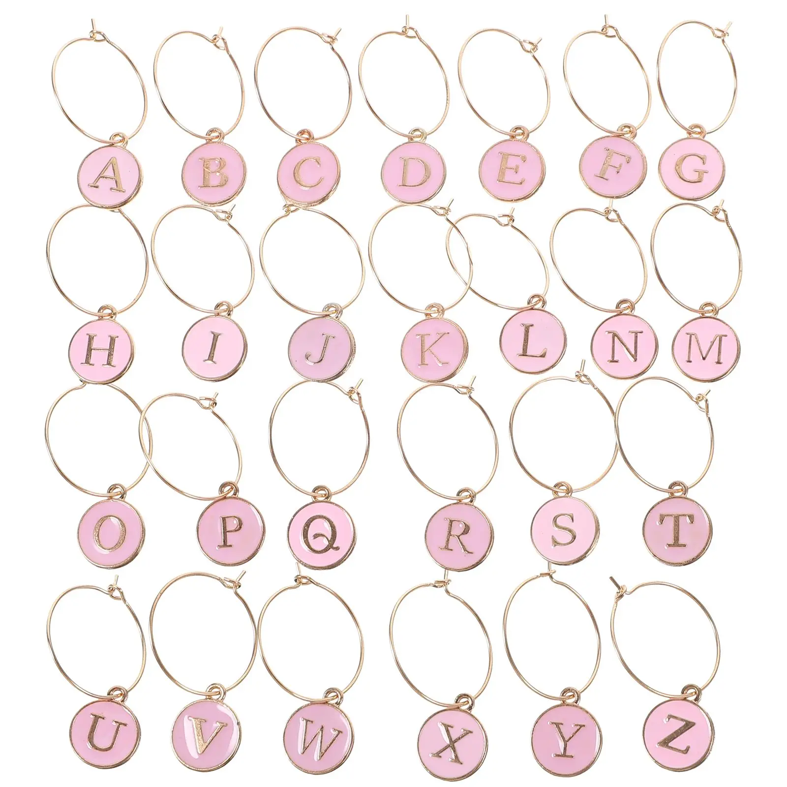 26 Pcs Wine Glass Ring Letter Charms A Z Decorative Replaceable Cup Markers Zinc Alloy Party Supplies Kitchen Bar Tools
26 Pcs Wine Glass Ring Letter Charms A Z Decorative Replaceable Cup Markers Zinc Alloy Party Supplies Kitchen Bar Tools