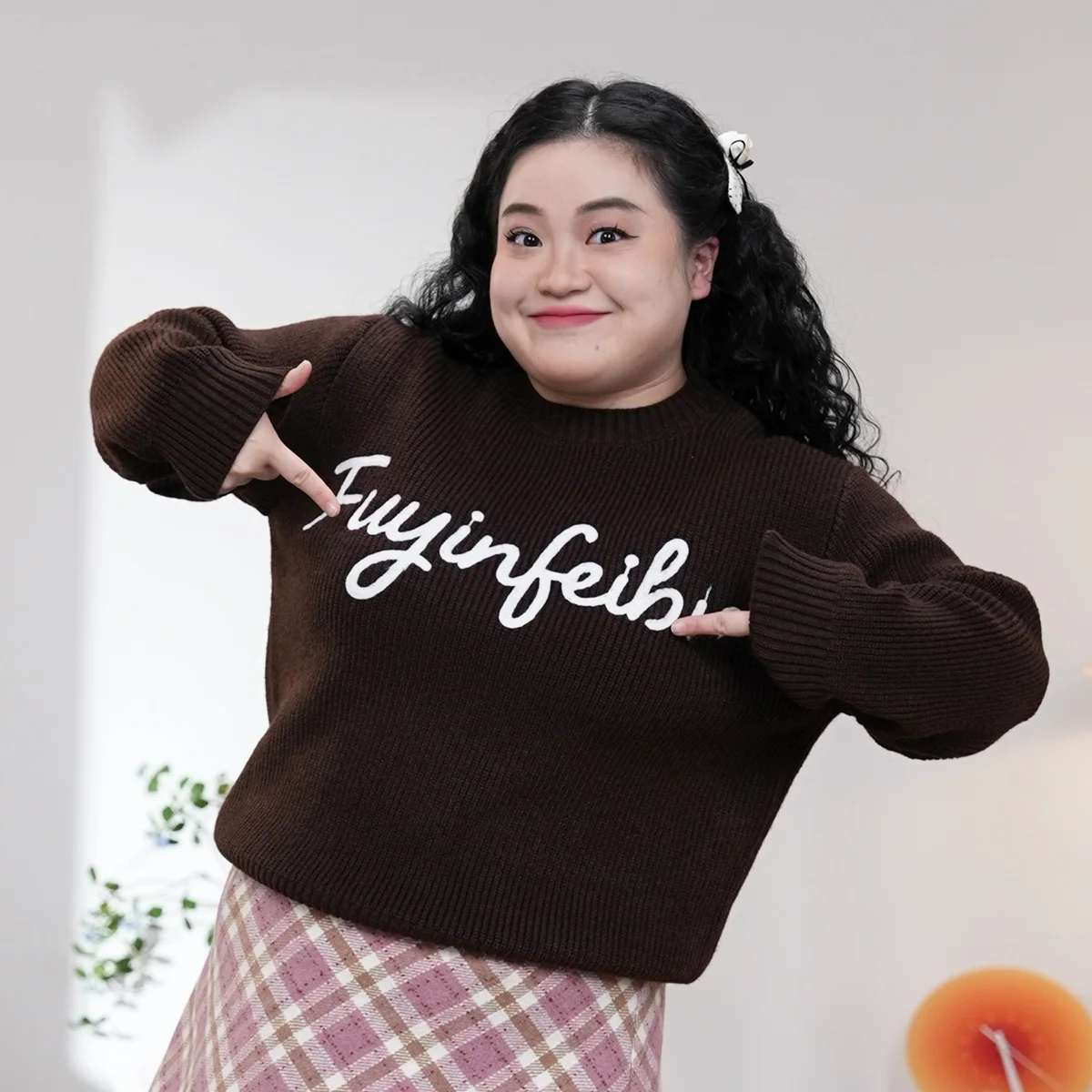 Loose Lazy round Ne Knitted Sweater Letter Print Winter Casual Sle plus Size Women's Polyester Fiber Elastic Knitwear
Loose Lazy round Ne Knitted Sweater Letter Print Winter Casual Sle plus Size Women's Polyester Fiber Elastic Knitwear