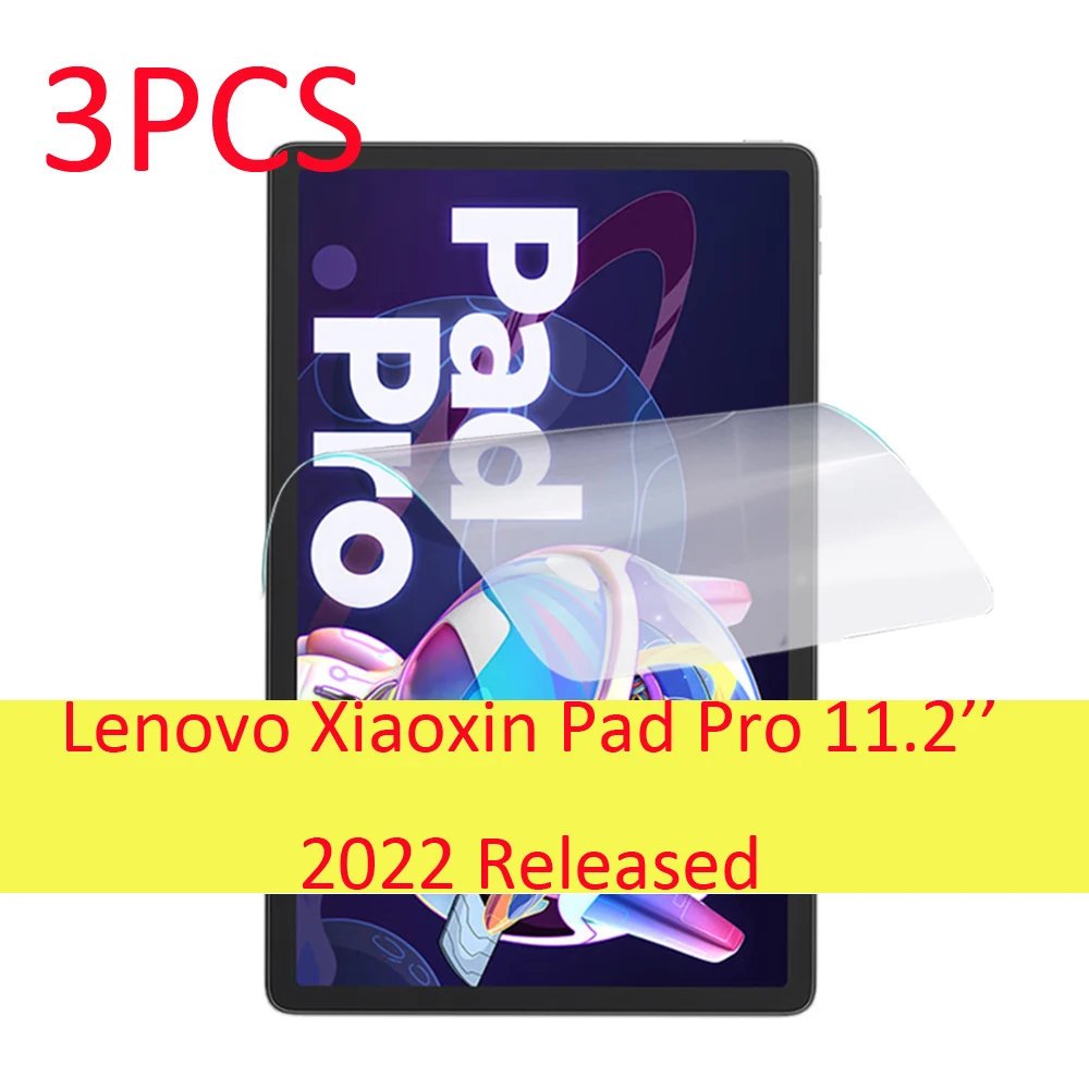 3PCS Soft PET screen protector for Lenovo Xiaoxin Pad pro 11.2'' 2022 tablet anti-explosion protective film
3PCS Soft PET screen protector for Lenovo Xiaoxin Pad pro 11.2'' 2022 tablet anti-explosion protective film