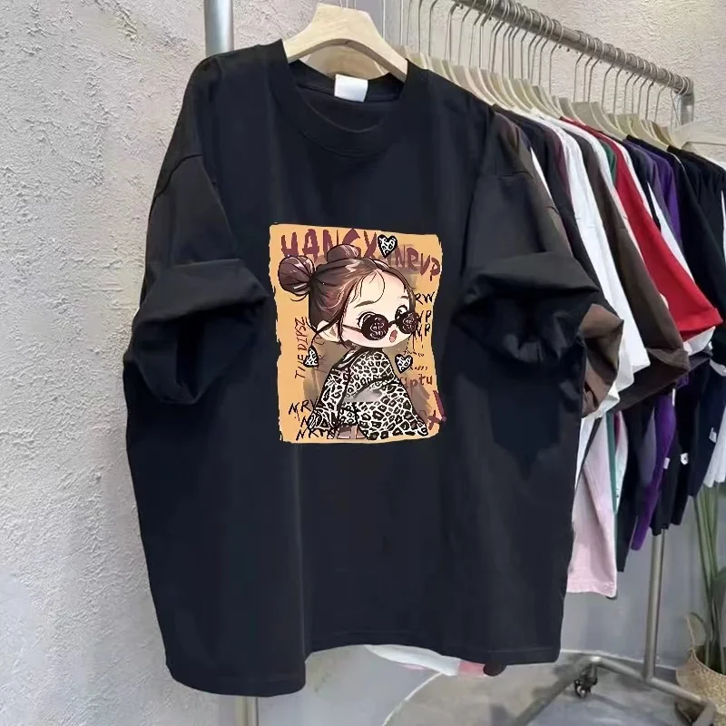 New Fashion Cute Funny Leopard Print Little Girls Men and Women Couple Cotton T-Shirt Loose Casual Comfortable
New Fashion Cute Funny Leopard Print Little Girls Men and Women Couple Cotton T-Shirt Loose Casual Comfortable