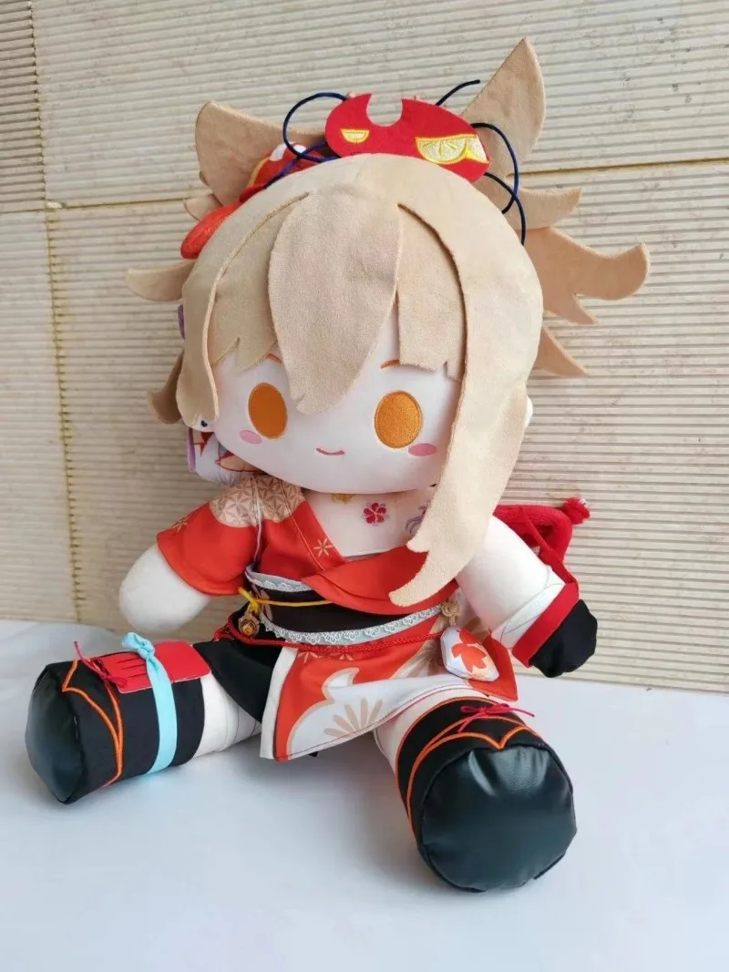 Game Genshin Impact Yoimiya 40cm Attribute Sitting Posture Plush Doll Cartoon Cotton Mascot Ornament Stuffed Toys Plushie Gift
Game Genshin Impact Yoimiya 40cm Attribute Sitting Posture Plush Doll Cartoon Cotton Mascot Ornament Stuffed Toys Plushie Gift