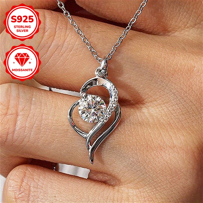1pc 1/2Carat This 925 Sterling Silver Moissanite Pendant Necklace Is The Perfect Choice for Special Occasions.
1pc 1/2Carat This 925 Sterling Silver Moissanite Pendant Necklace Is The Perfect Choice for Special Occasions.