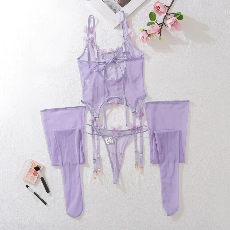 Butterfly Sexy Adult Lingeries Sexy Hot Lace See Through Women's Ethical Underwear G-String Ensemble Romantic Lingerie
Butterfly Sexy Adult Lingeries Sexy Hot Lace See Through Women's Ethical Underwear G-String Ensemble Romantic Lingerie