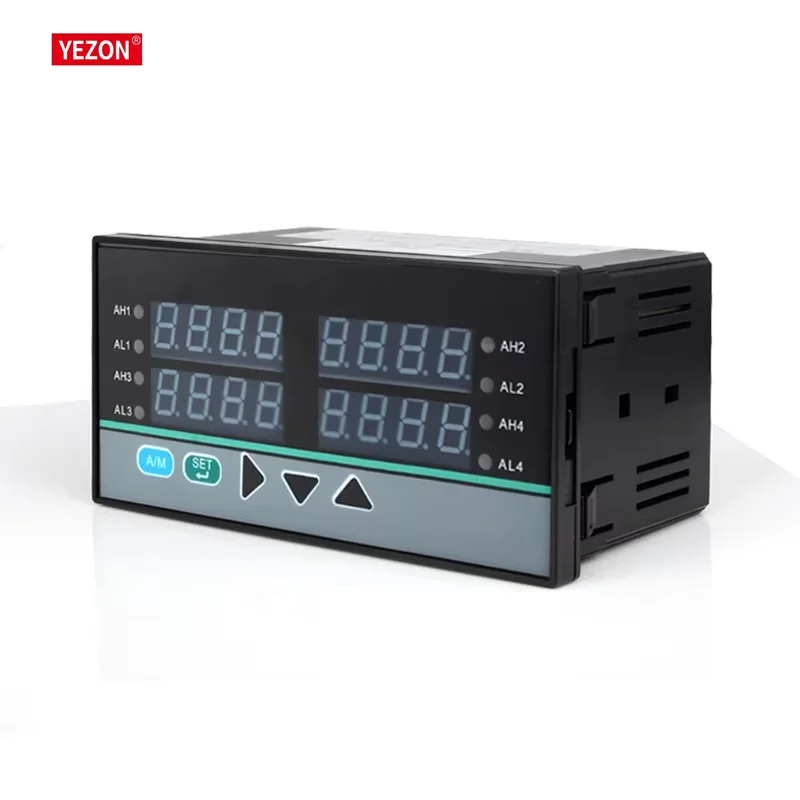 Intelligent Four-Circuit Display Instrument Universal Smart Temperature Control ABS Material OEM Customizable