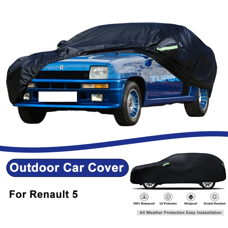 Outdoor Full Car Cover For Renault 5 with Reflective Strips Waterproof Snowproof Dustproof UV Protection Auto Accessories
Outdoor Full Car Cover For Renault 5 with Reflective Strips Waterproof Snowproof Dustproof UV Protection Auto Accessories