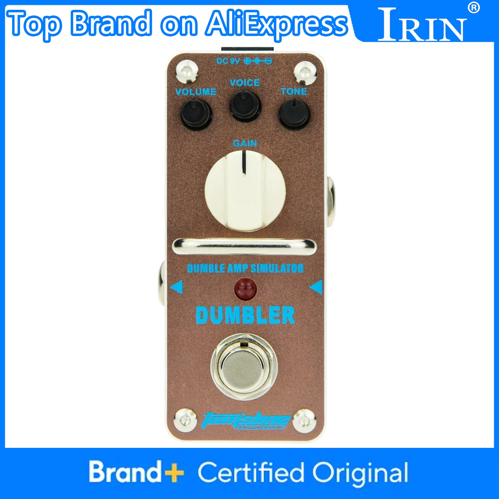 Aroma ADR-3 Dumbler Amp Simulator Педаль Электрогитара Педаль эффектов True Bypass Мини с одной педалью Запчасти и аксессуары для гитары
Aroma ADR-3 Dumbler Amp Simulator Педаль Электрогитара Педаль эффектов True Bypass Мини с одной педалью Запчасти и аксессуары для гитары