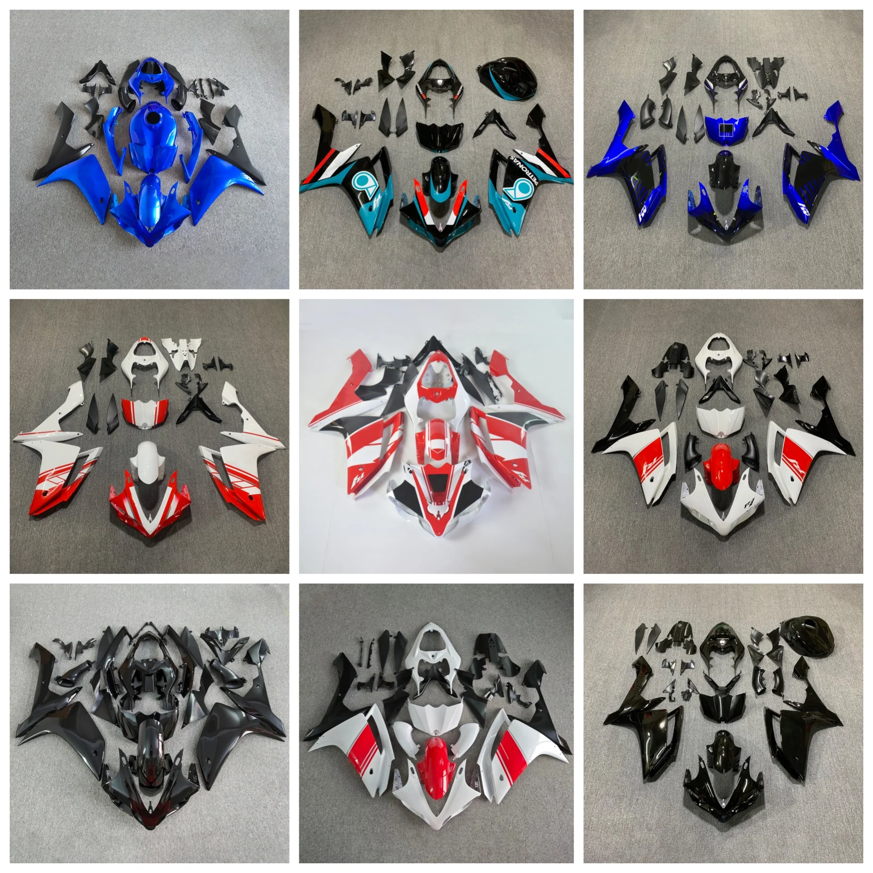 For YAMAHA YZF R1 07 08 YZFR1 2007 2008 R ABS Plastic Fairings Kit Motorcycle Bodywork Multiple Choice Color
For YAMAHA YZF R1 07 08 YZFR1 2007 2008 R ABS Plastic Fairings Kit Motorcycle Bodywork Multiple Choice Color
