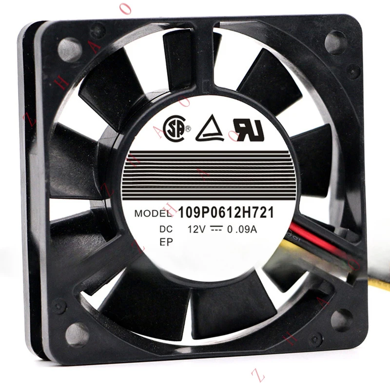 Z 2PCS New For SANYO 109P0612H721 DC 12V 0.09A 6015 6CM 3 PIN FAN SanAce60
Z 2PCS New For SANYO 109P0612H721 DC 12V 0.09A 6015 6CM 3 PIN FAN SanAce60
