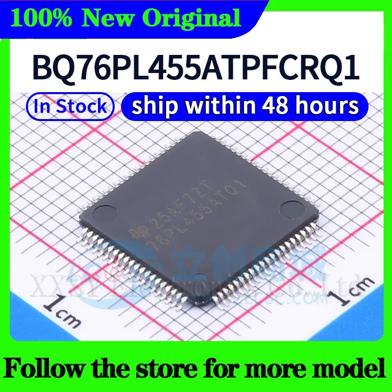 BQ76PL455ATPFCRQ1 76PL455ATQ1 In stock 48 hours ship
BQ76PL455ATPFCRQ1 76PL455ATQ1 In stock 48 hours ship