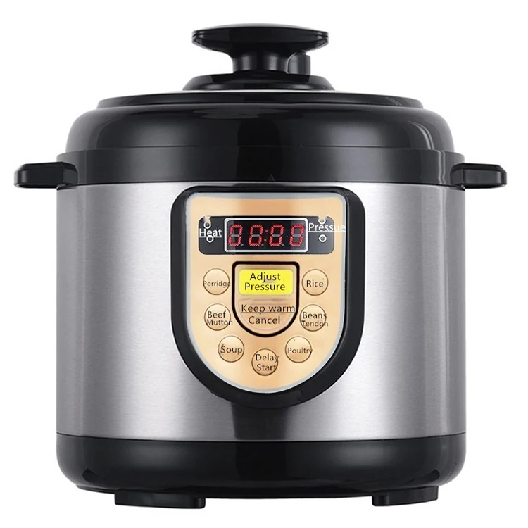 10L/10 Quart Slow Cooker Multi-Function Electric Pressure Cooker LED Display Household Hotel Use Model 221003D USA/Europe
10L/10 Quart Slow Cooker Multi-Function Electric Pressure Cooker LED Display Household Hotel Use Model 221003D USA/Europe