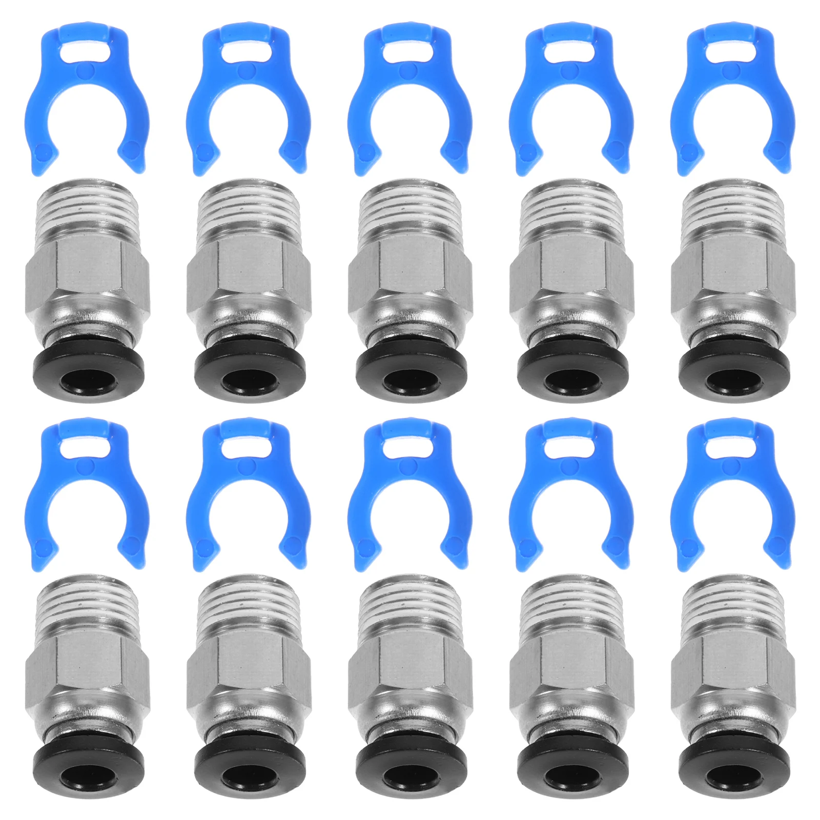 10 set Pneumatic Quick Connect Fittings M10 Thread Connector Air Hose Straight Metal Plastic 3D Printer DIY
10 set Pneumatic Quick Connect Fittings M10 Thread Connector Air Hose Straight Metal Plastic 3D Printer DIY