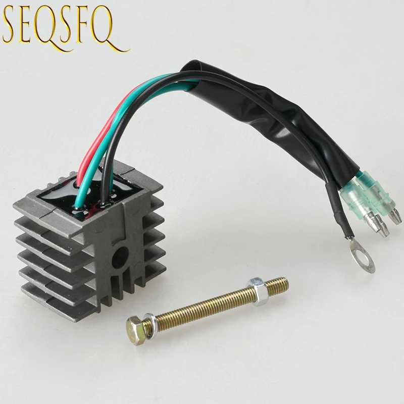 Регулятор-выпрямитель 6F5‑81960 6F5‑81960-00 для лодочного мотора Yamaha Mariner 4-70 л.с., 2-тактный, запчасть 6F581960
Регулятор-выпрямитель 6F5‑81960 6F5‑81960-00 для лодочного мотора Yamaha Mariner 4-70 л.с., 2-тактный, запчасть 6F581960