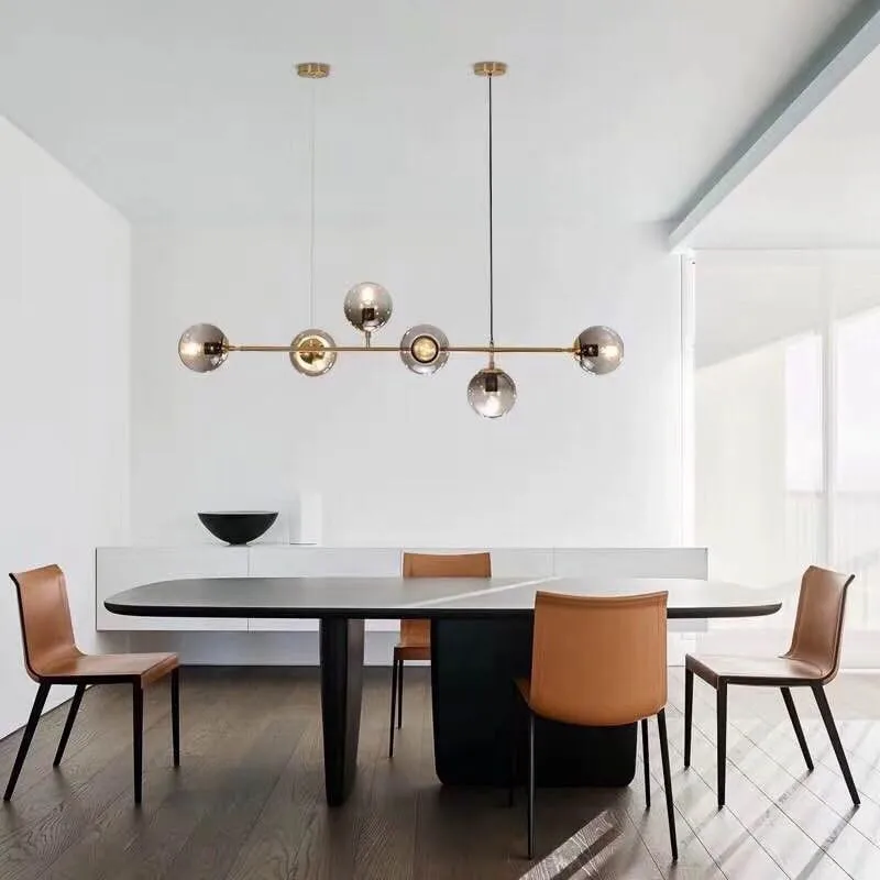 Modern Luxury Chandeliers LED Glass Ball Gold Lamp Scandinavian Table Dining Room Nordic Style Ceiling 220v Pendant Lights Sets
Modern Luxury Chandeliers LED Glass Ball Gold Lamp Scandinavian Table Dining Room Nordic Style Ceiling 220v Pendant Lights Sets
