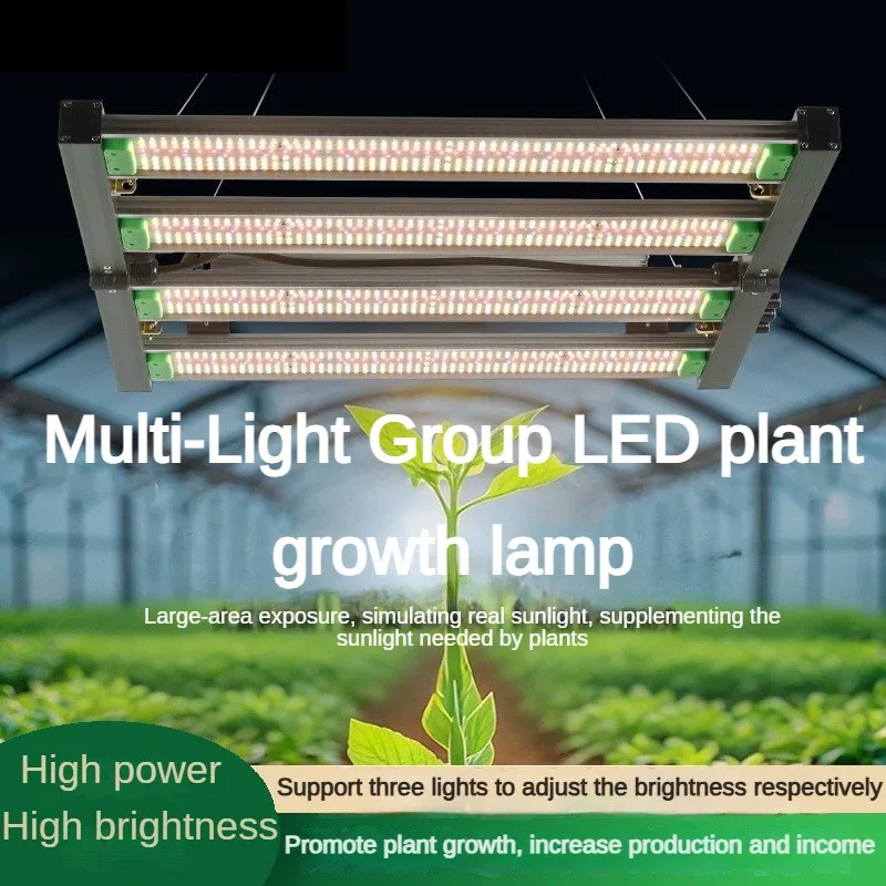 Светодиодный светильник для растений 400 Вт, высокомощный, регулируемый, для комнатных цветов и суккулентов, полный спектр, серия многоламповых светильников для роста растений
Светодиодный светильник для растений 400 Вт, высокомощный, регулируемый, для комнатных цветов и суккулентов, полный спектр, серия многоламповых светильников для роста растений