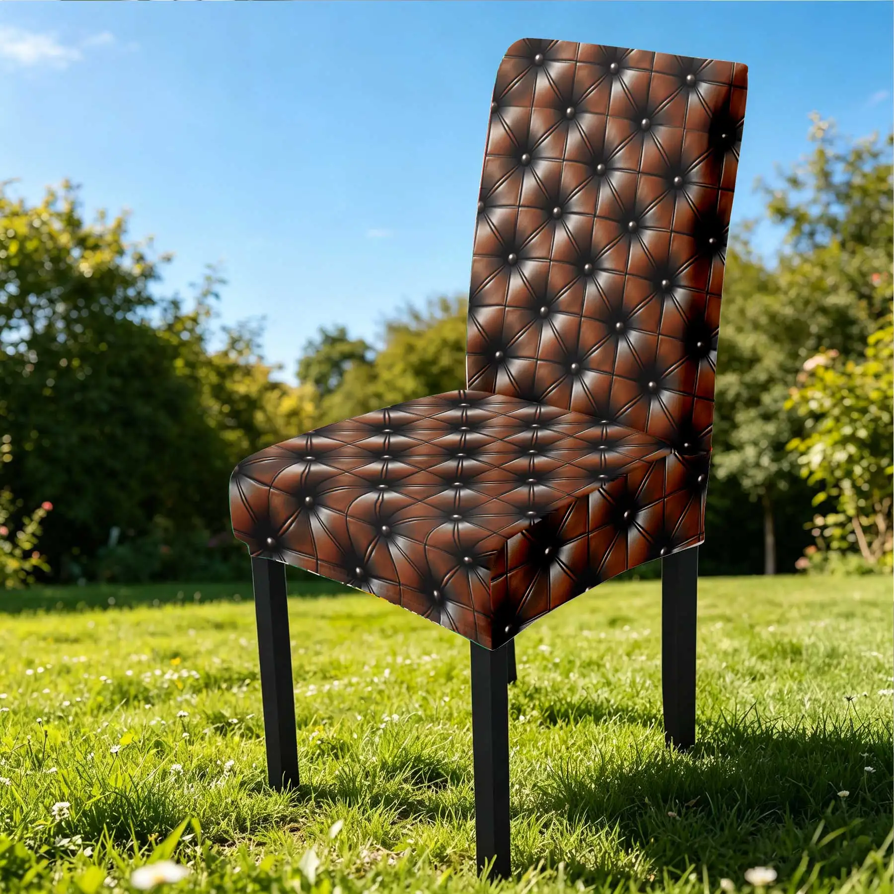 2026 Summer Outdoor Sofa Cushion Cover, Retro Leather Button Pattern Elastic Full - Coverage Chair Cover, Was
2026 Summer Outdoor Sofa Cushion Cover, Retro Leather Button Pattern Elastic Full - Coverage Chair Cover, Was